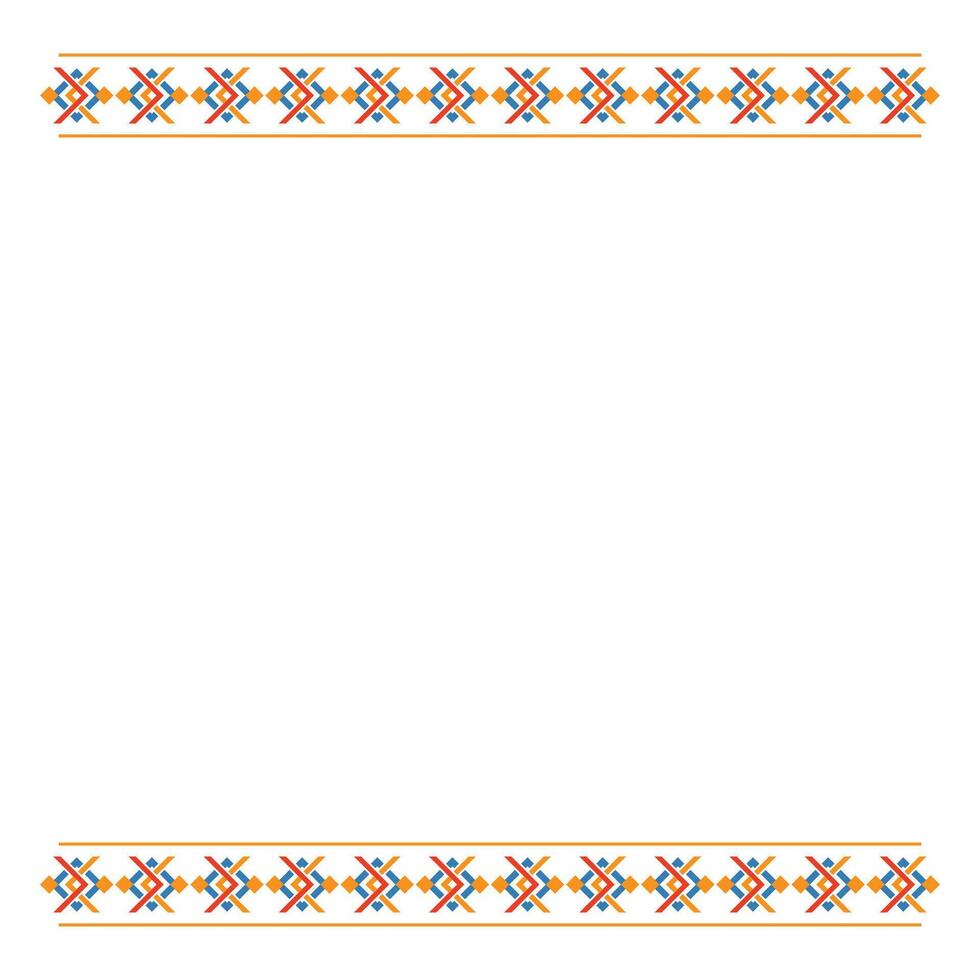 indigenous native frame design vector
