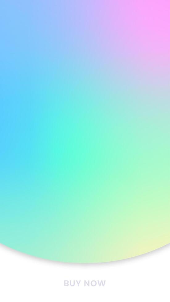 Colorful gradient vertical background. Fluid banner template illustration. Abstract background. vector
