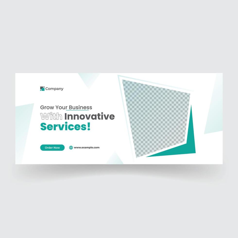 Digital Marketing Social Media Cover or Web Banner vector