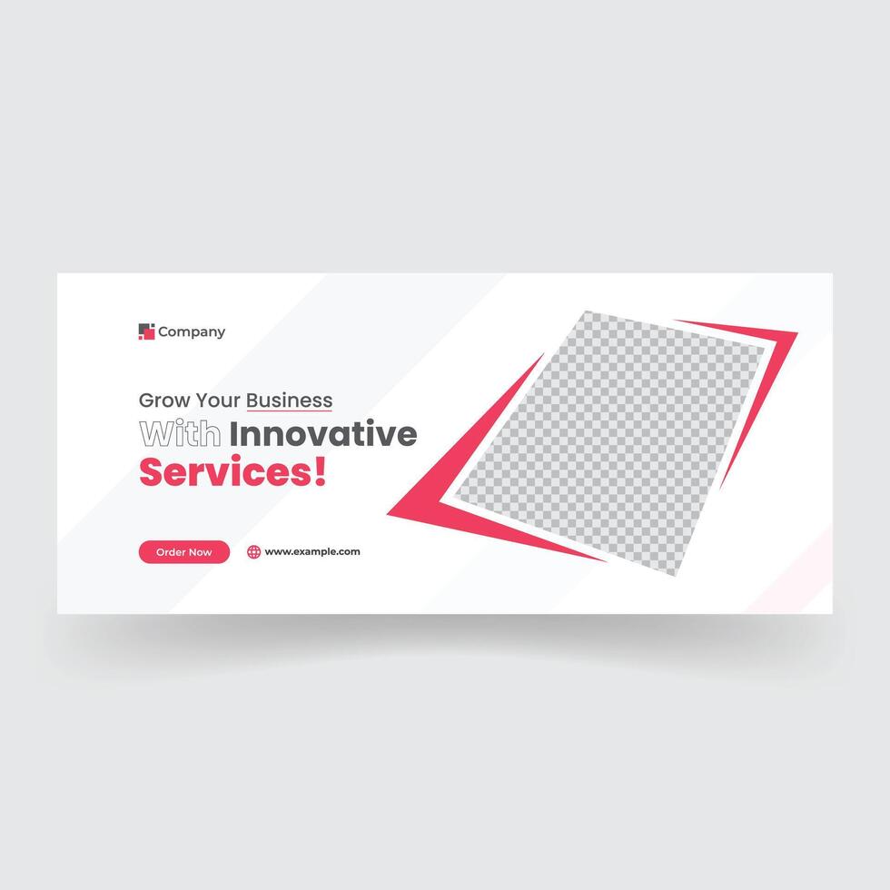 Digital Marketing Social Media Cover or Web Banner vector