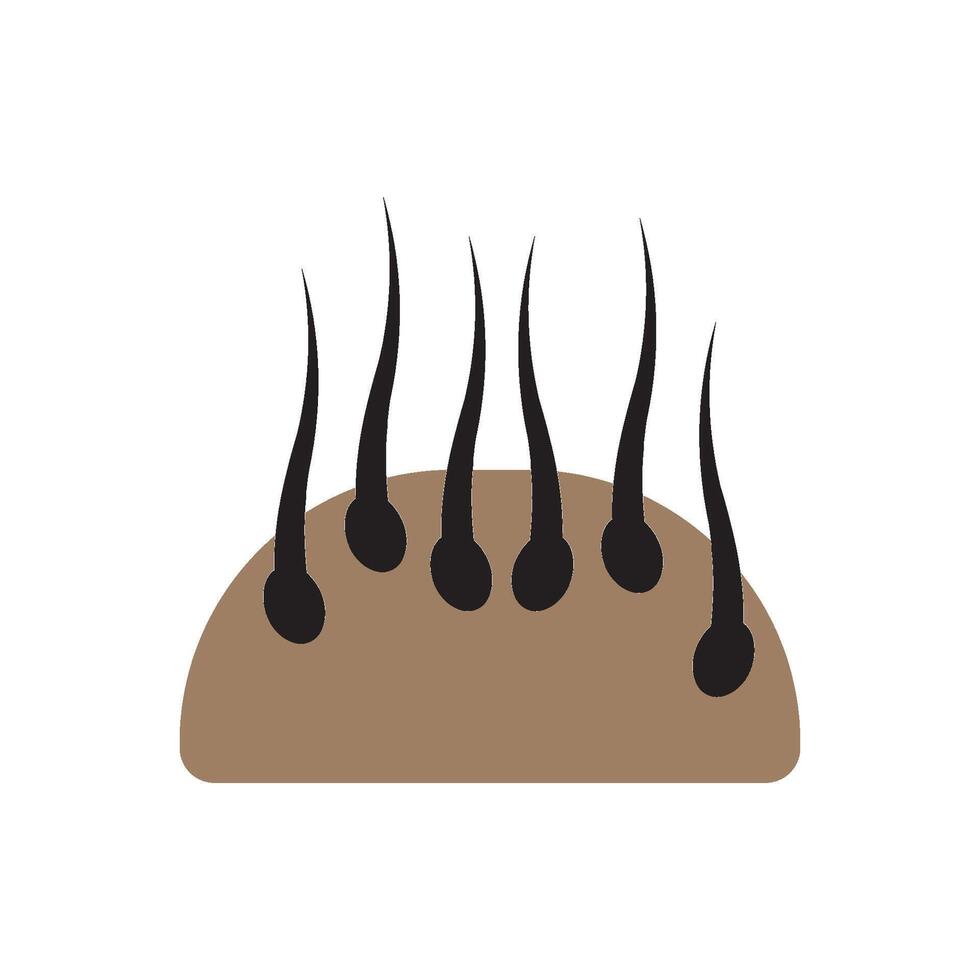 Hair icon design vector
