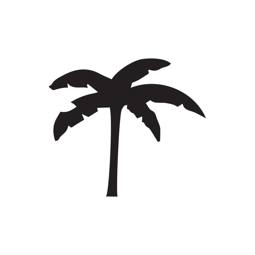 banana tree design vector
