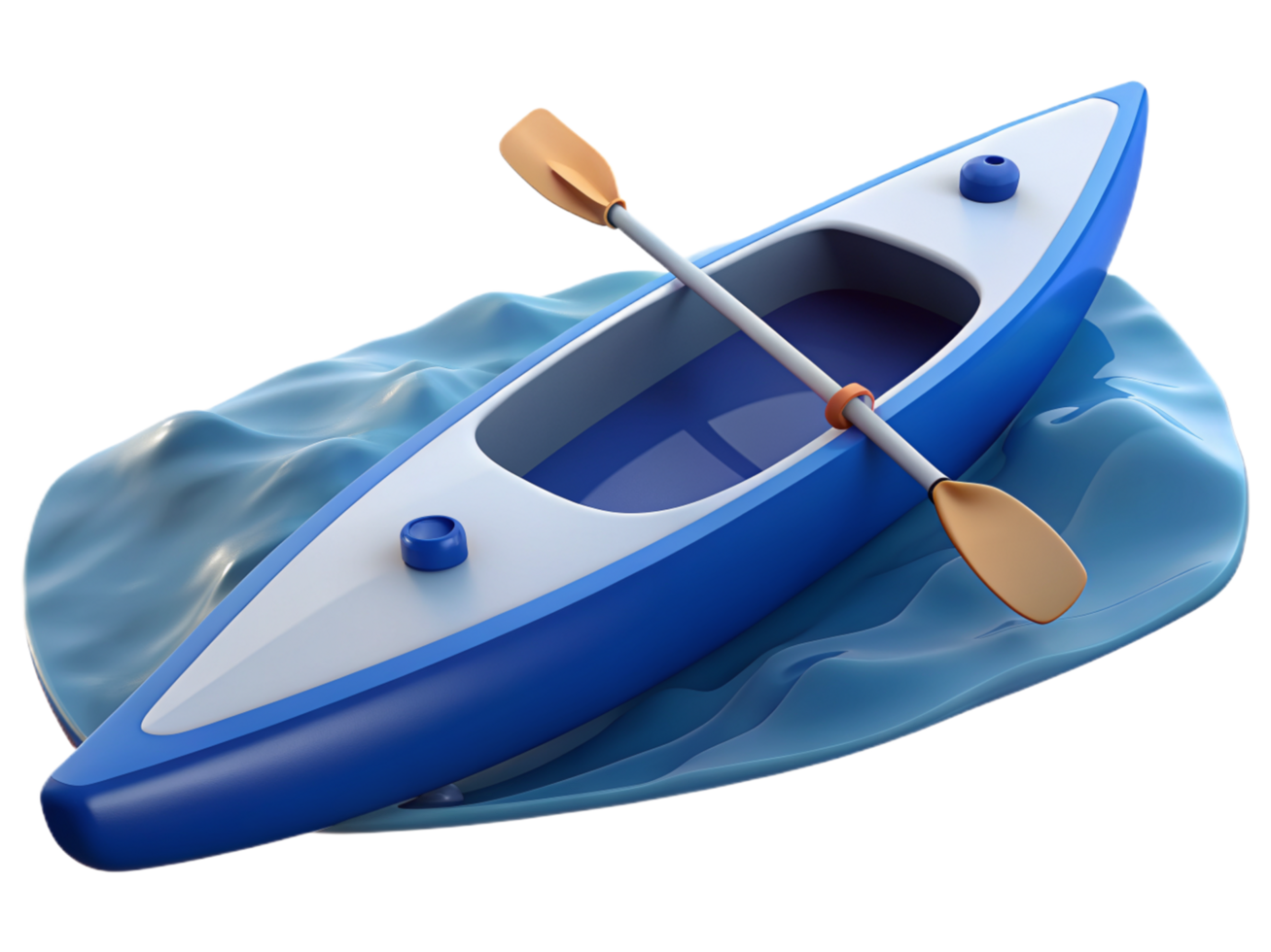 Kayak Boat 3d Illustration png