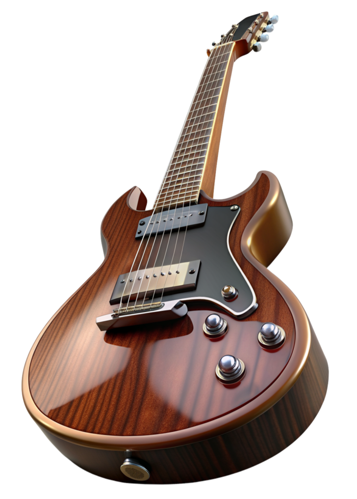 Electric Guitar 3d Object png