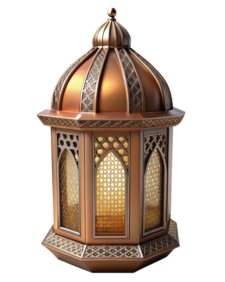 Islamic Lantern 3d Image png