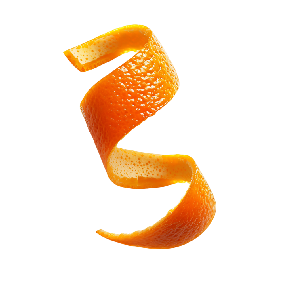 Unlock Creativity with Orange Peel Cut Out Stock Photos png