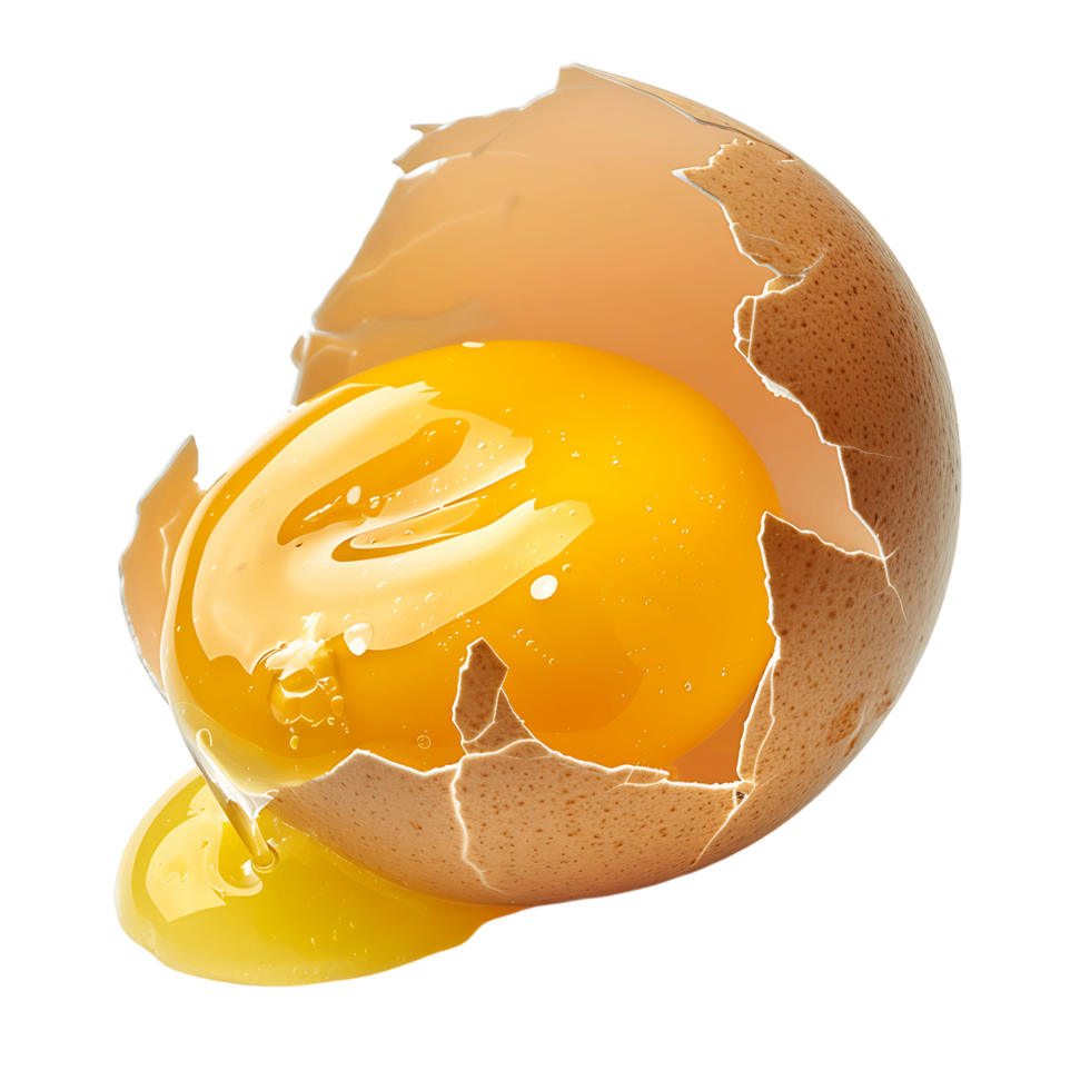Enhance Your Projects with Cracked Egg Cut Out Stock Images png