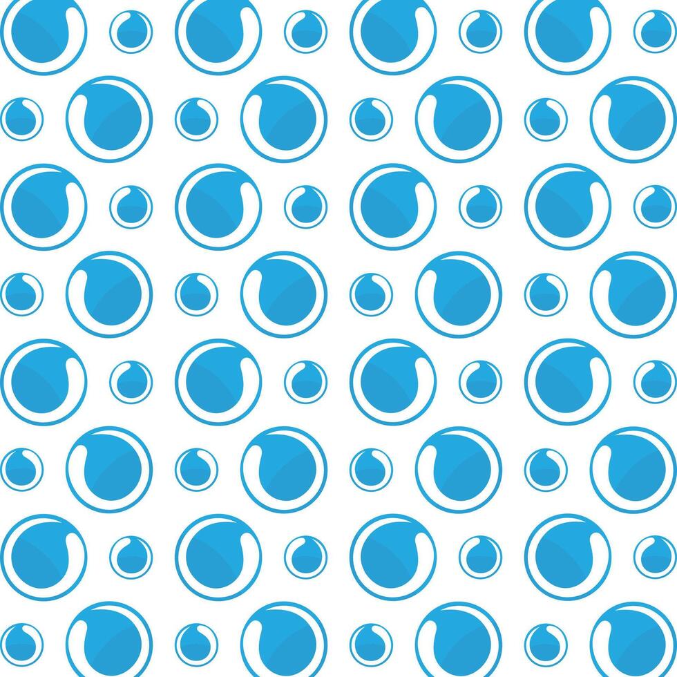 Circle obtainable trendy multicolor repeating pattern illustration design vector