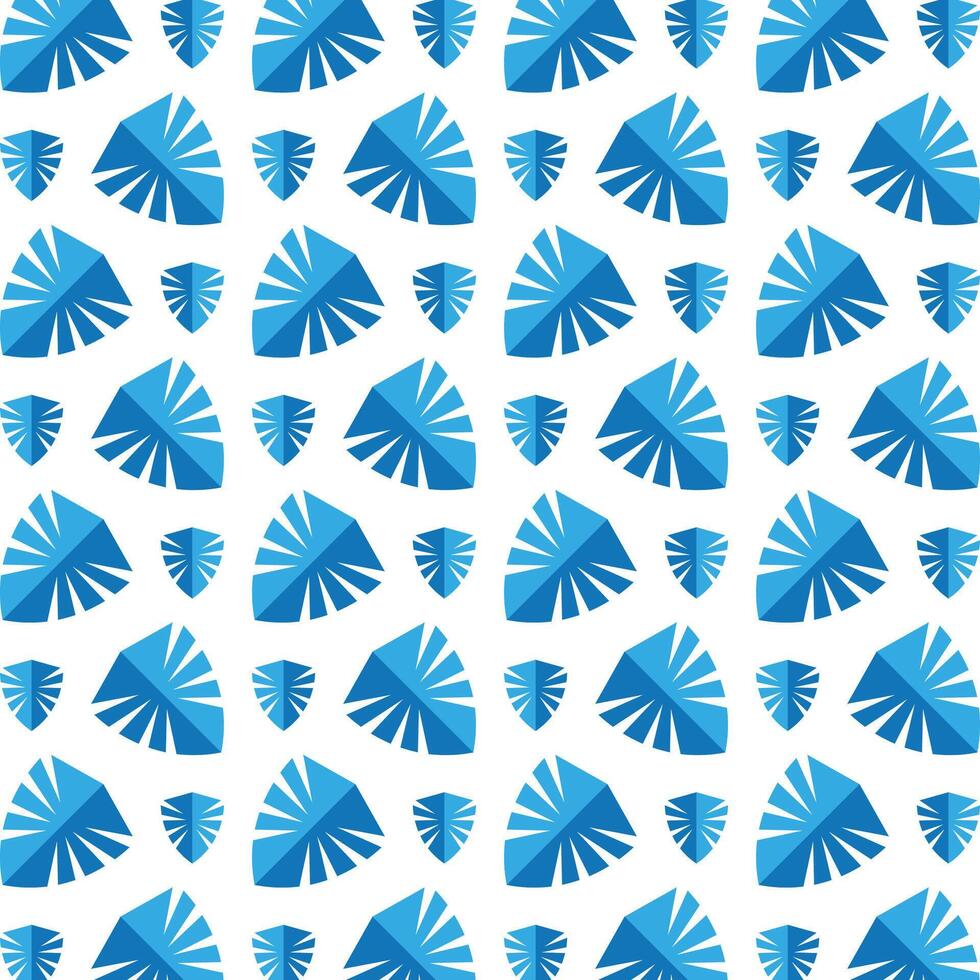 Shield Security logical trendy multicolor repeating pattern illustration design vector