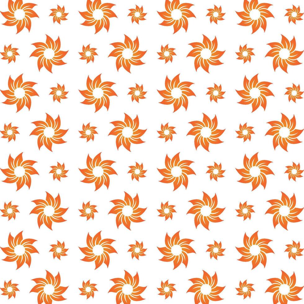 Fire flame workable trendy multicolor repeating pattern illustration background design vector