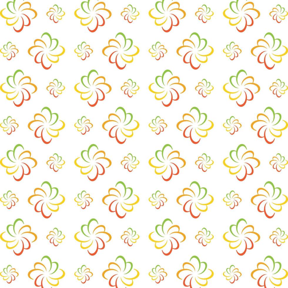 Beauty Plumeria obtainable trendy multicolor repeating pattern illustration design vector
