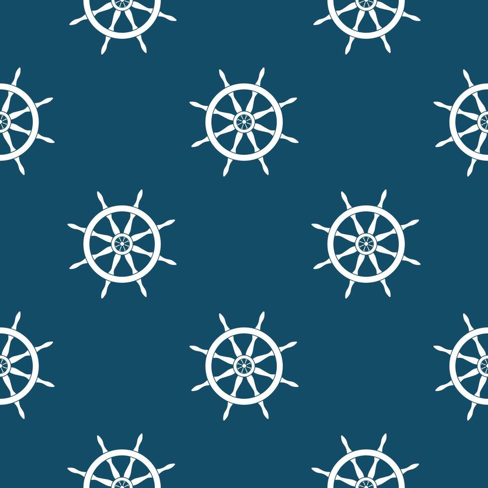 Seamless pattern in a nautical style. It can be used to design marine themes or pages for clippings vector