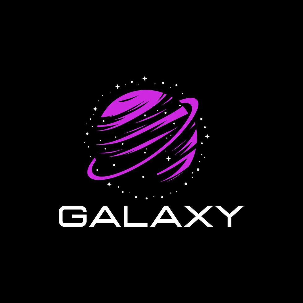 galaxy logo, planet, space, globe, orbit, astronomy, planet symbol, solar system, star, universe, nebulla vector