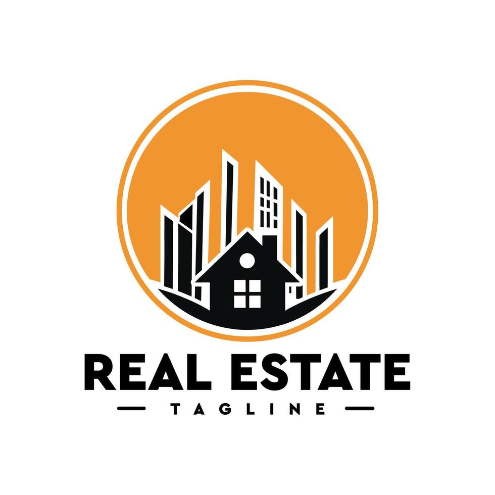 real estate business logo vector