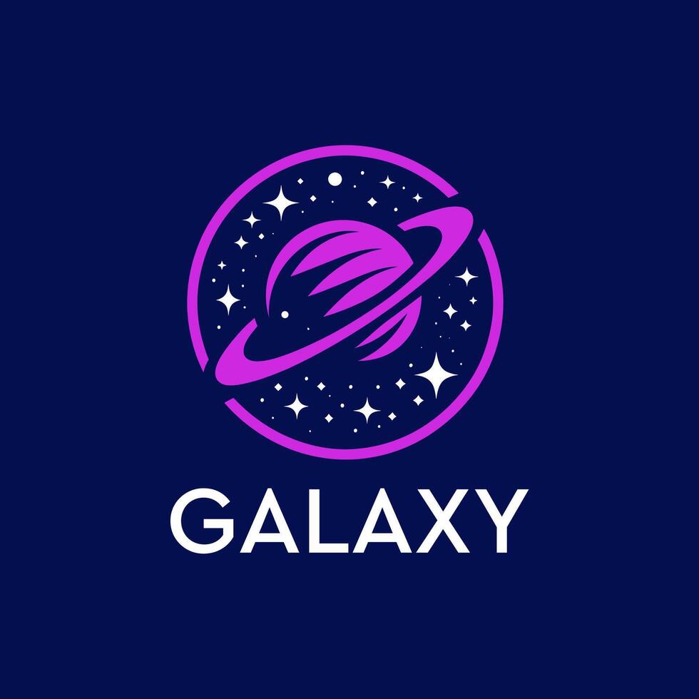 galaxy logo, planet, space, globe, orbit, astronomy, planet symbol, solar system, star, universe, nebulla vector