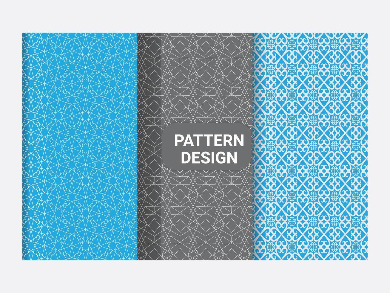 Modern flower background pattern design template vector