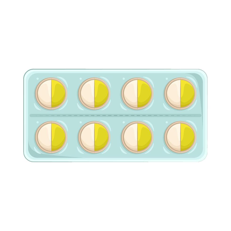 Illustration of pill vector