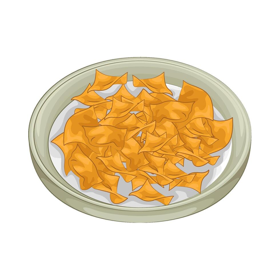 Illustration of tortilla vector