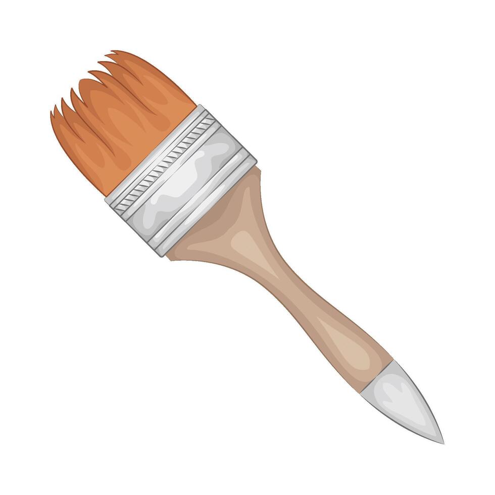 Illustration of paint brush vector