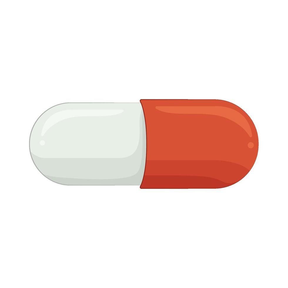 Illustration of capsule vector