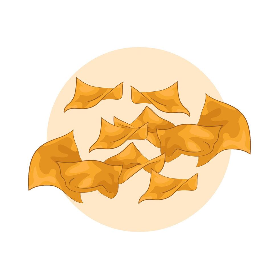 Illustration of tortilla vector