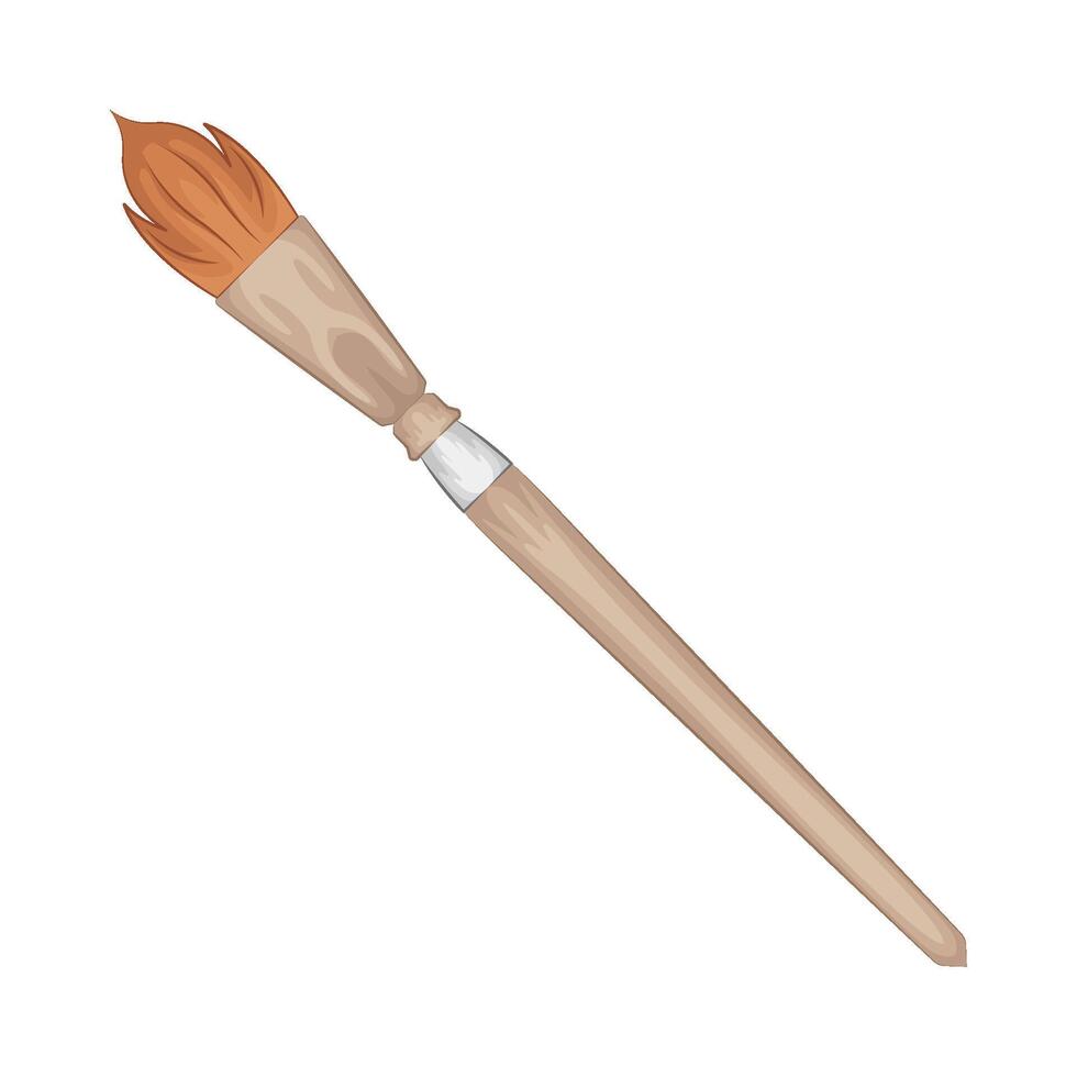 Illustration of paint brush vector