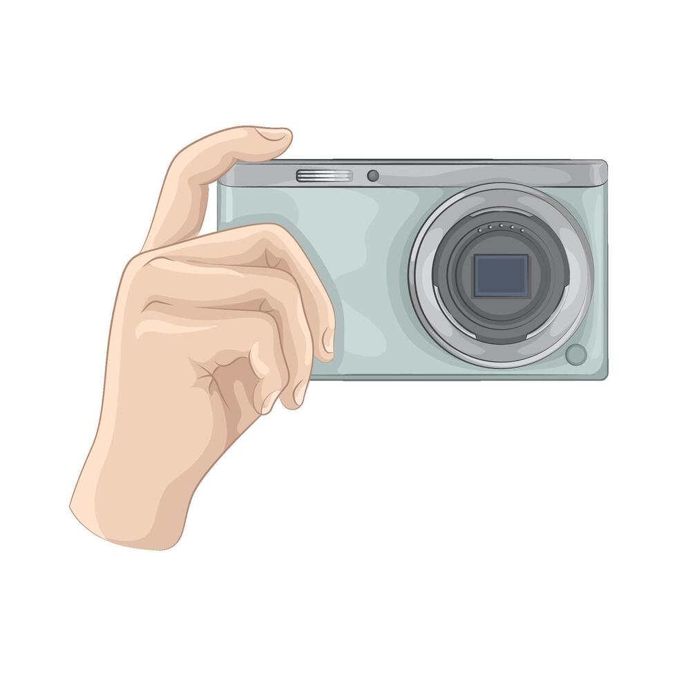 Illustration of camera vector