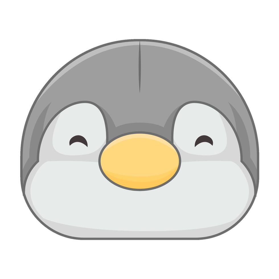 Illustration of penguin doll vector