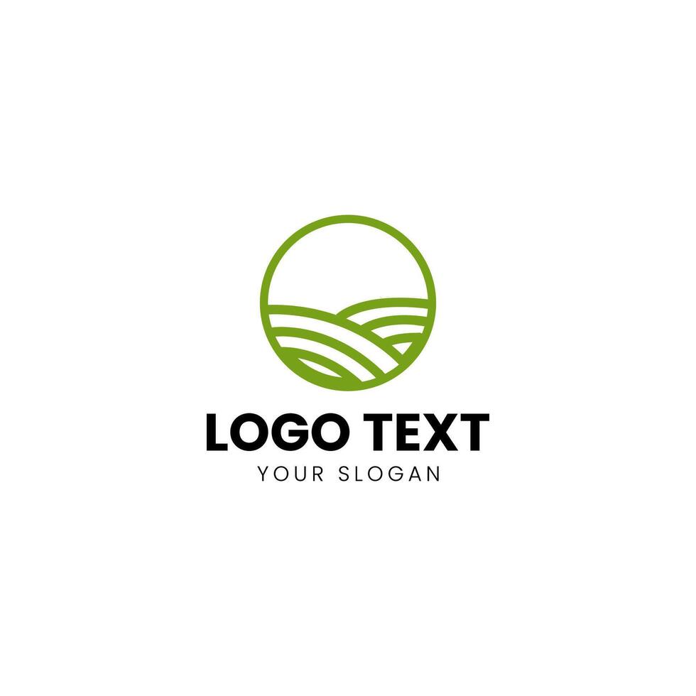a logo for a farm or farm business vector