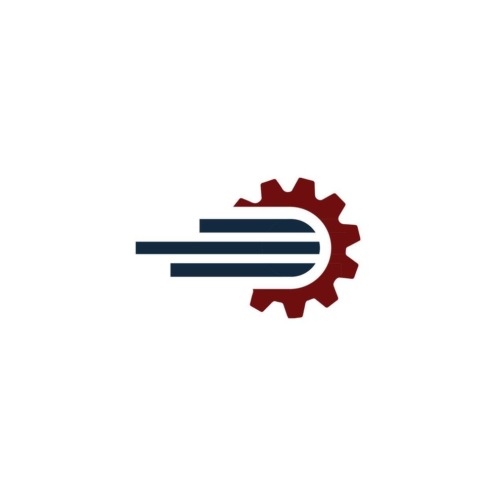 a logo for a company that makes gears vector