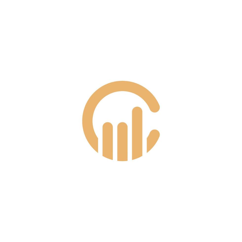 a logo for a company that is called c vector