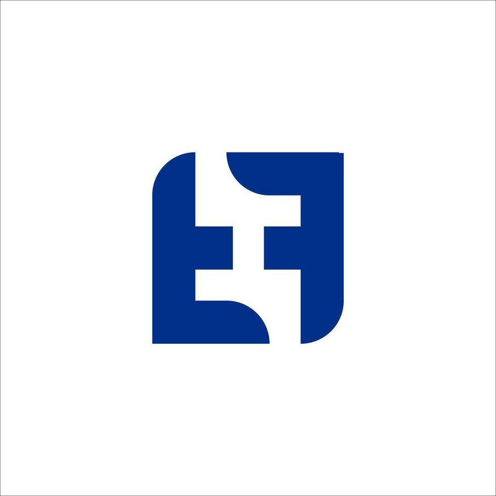 the f logo is blue and white vector