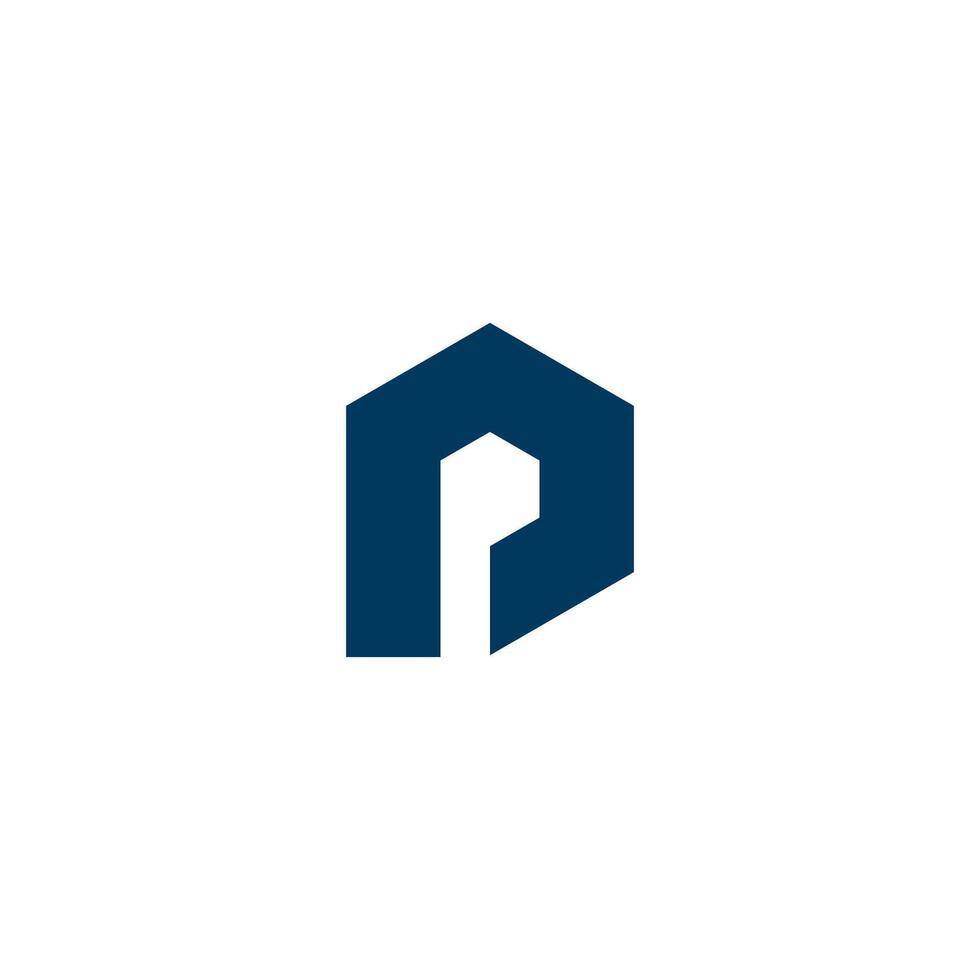 a blue and black logo for a company vector
