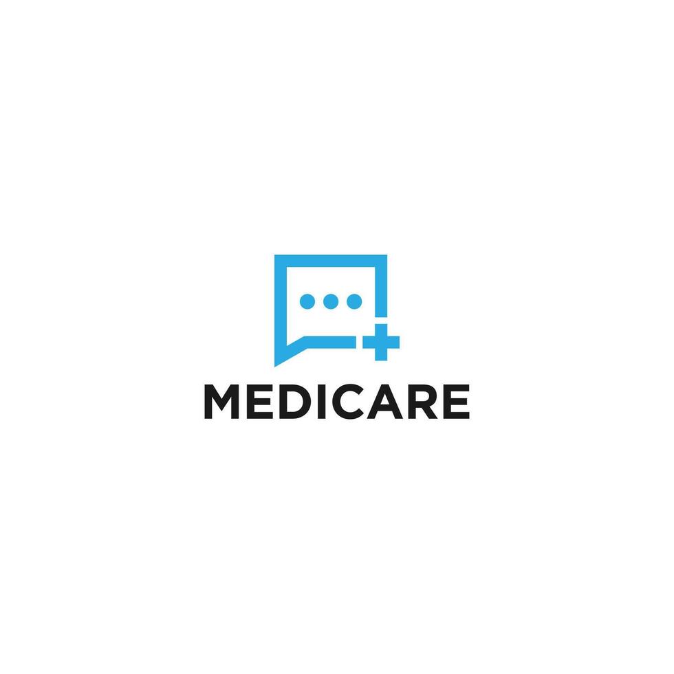 a logo for medicare vector