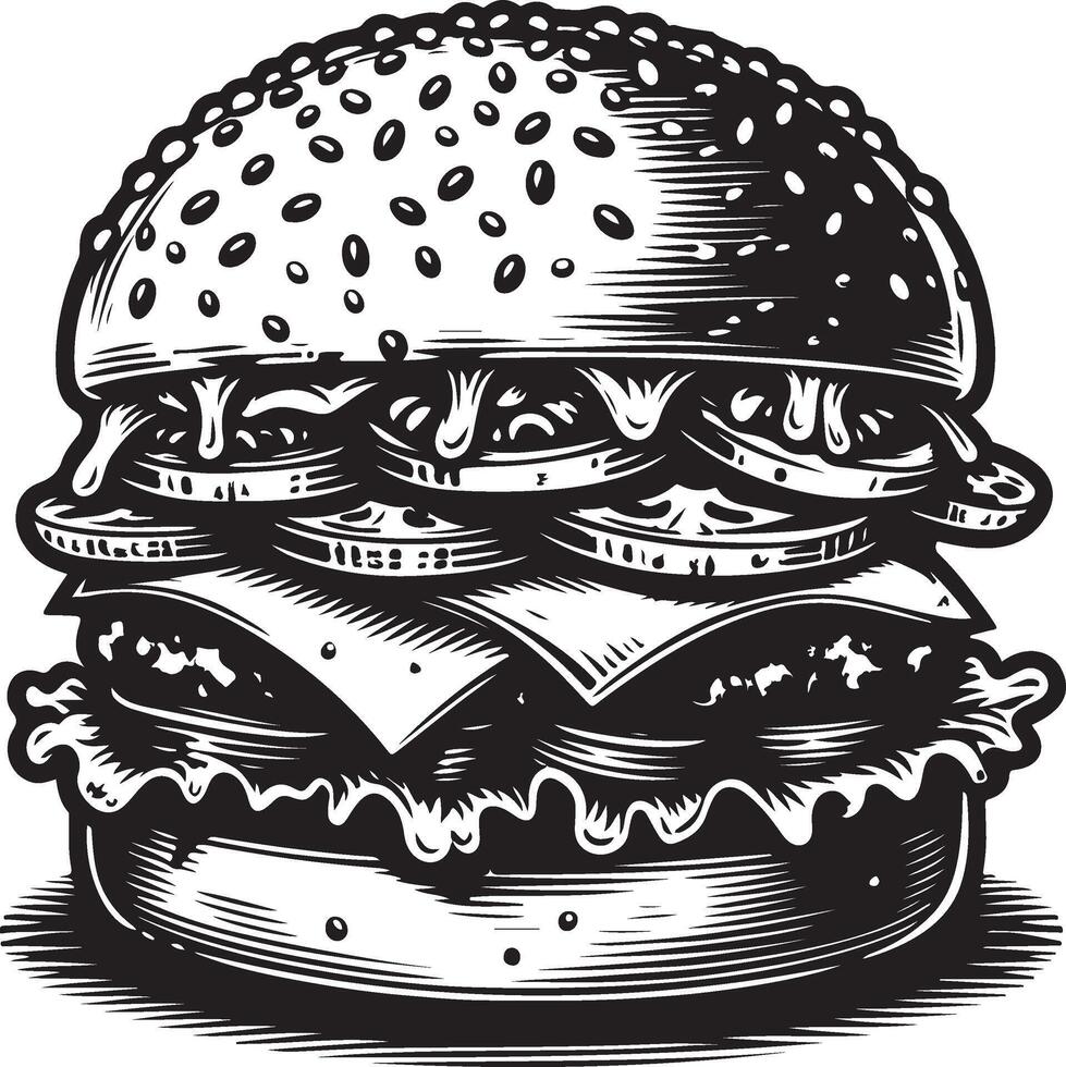 Burger icon Illustration vector