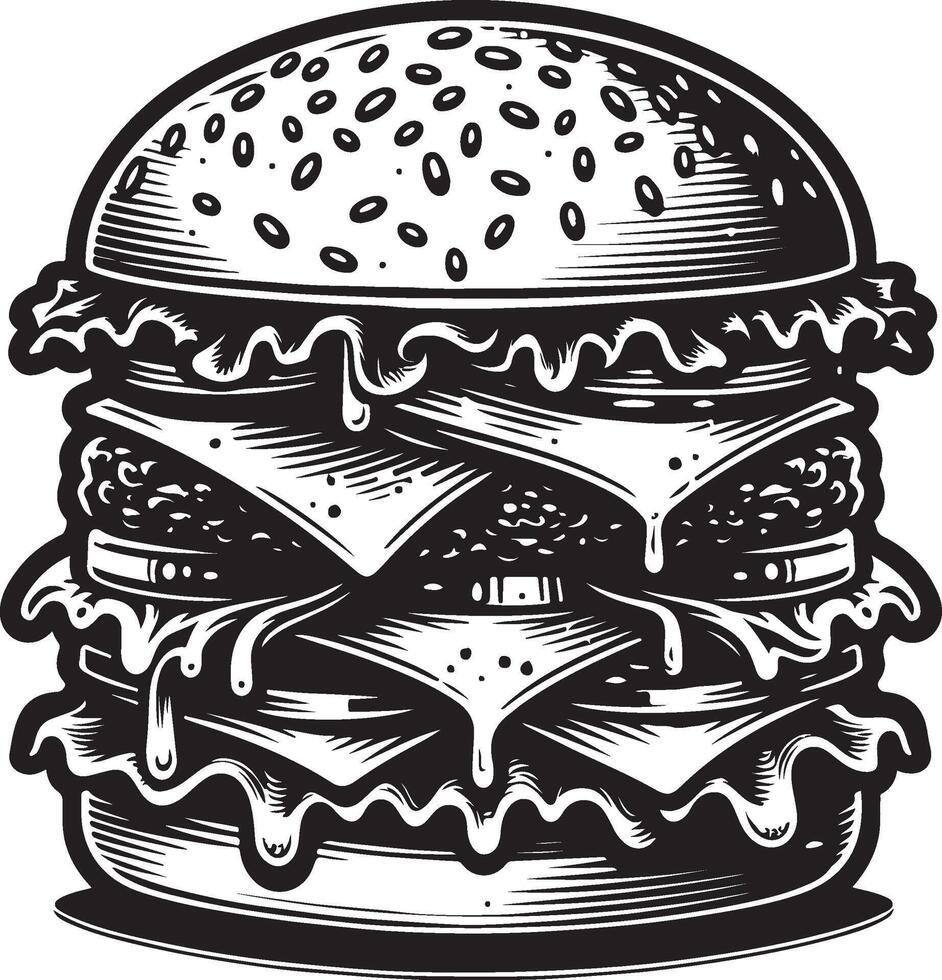 Burger icon Illustration vector