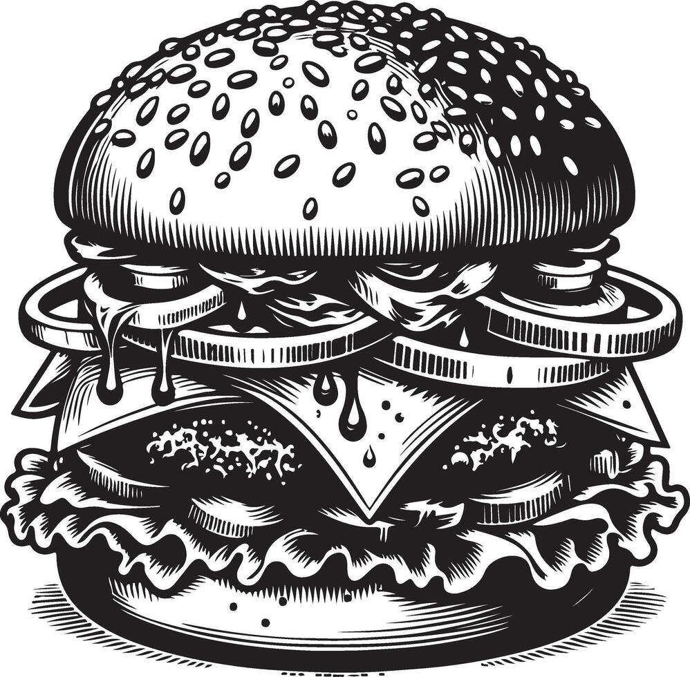 Burger icon Illustration vector