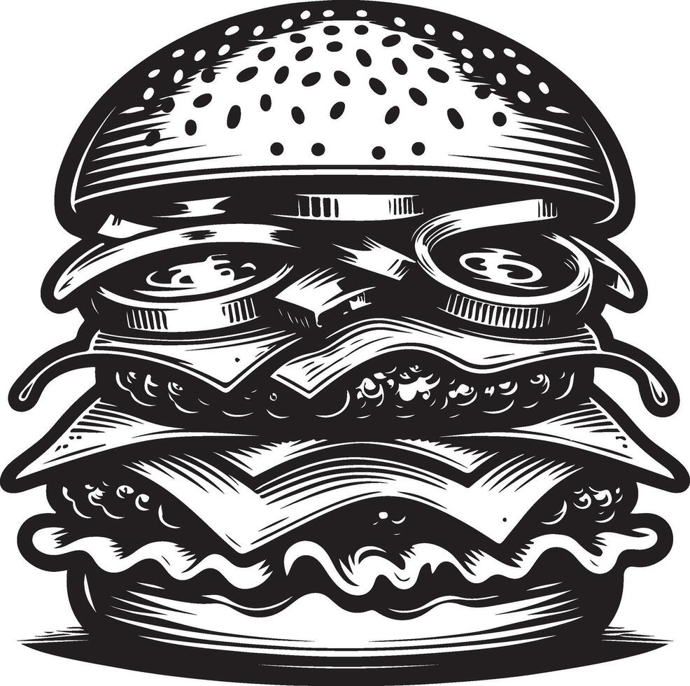 Burger icon Illustration vector