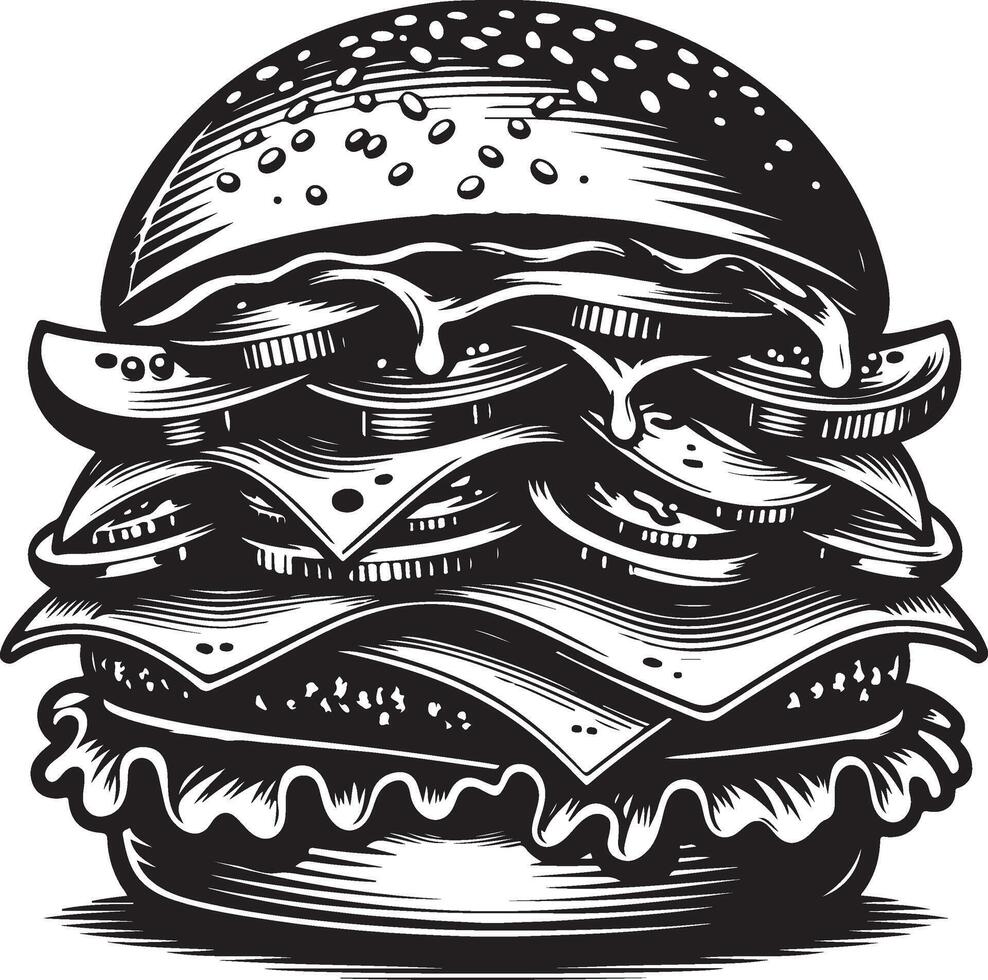 Burger icon Illustration vector