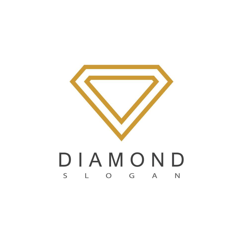 Diamond logo template and symbol vector
