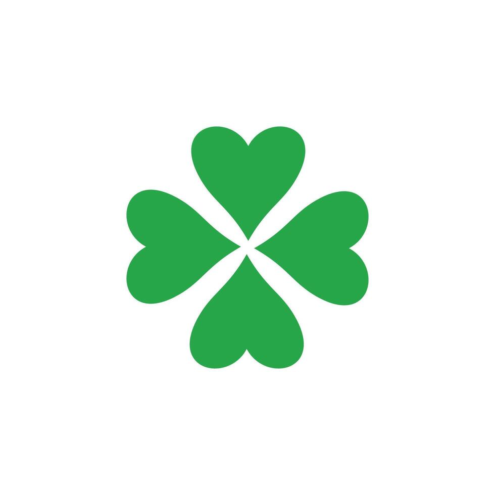 Clover logo template nature and symbol vector