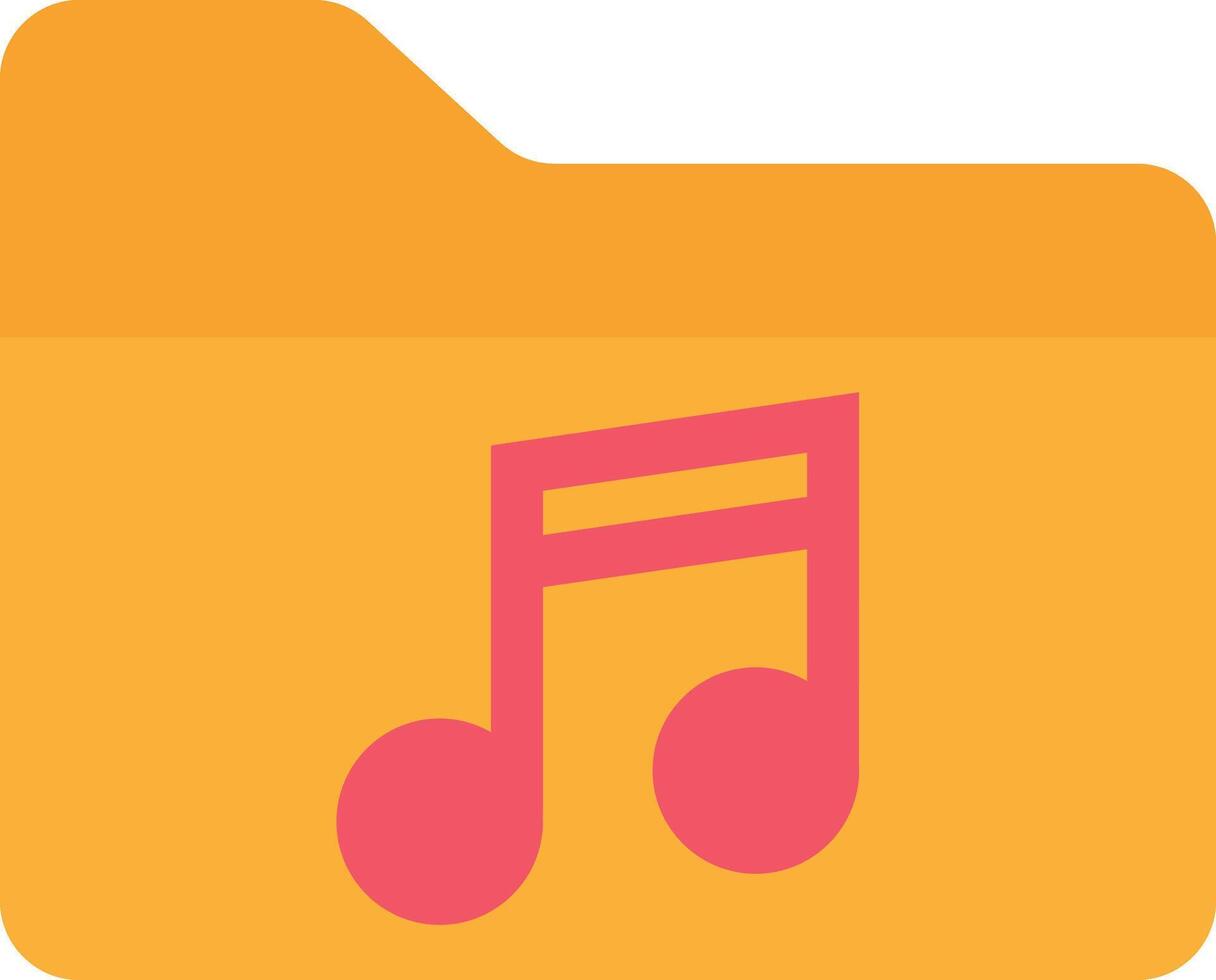 Music Folder File vector