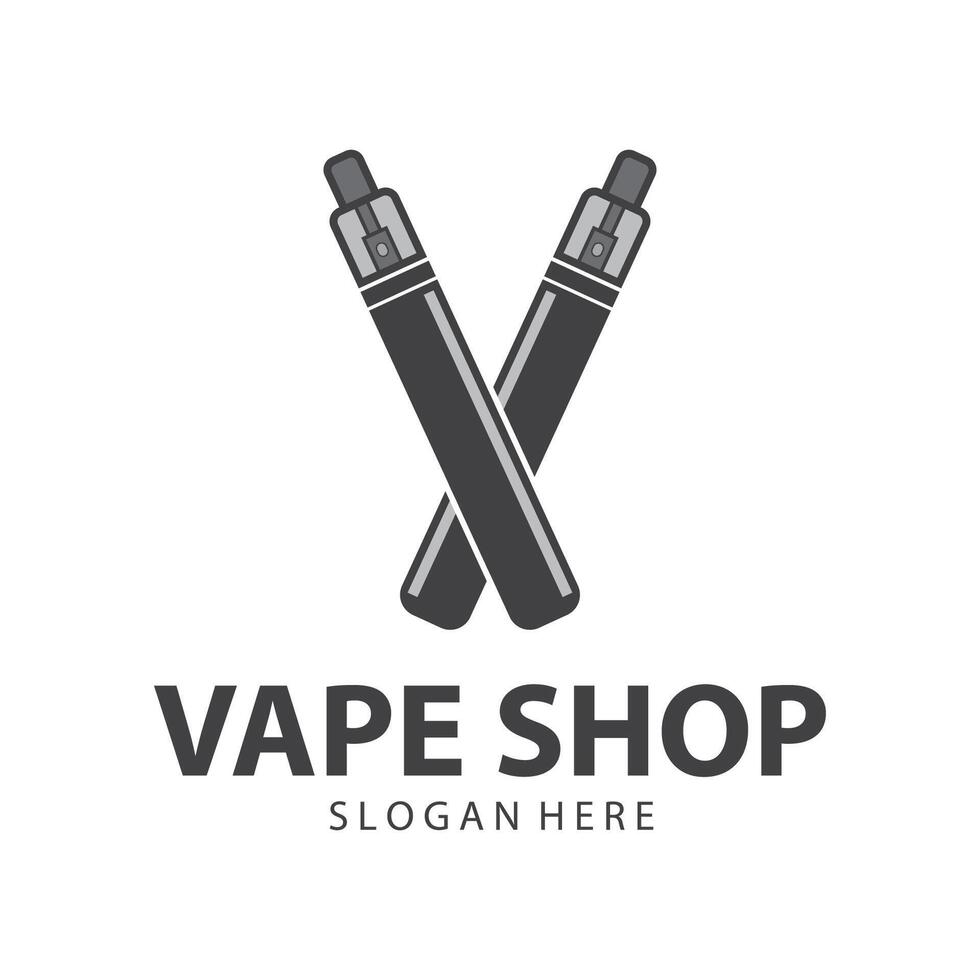 Vape Store logo Design graphic vector