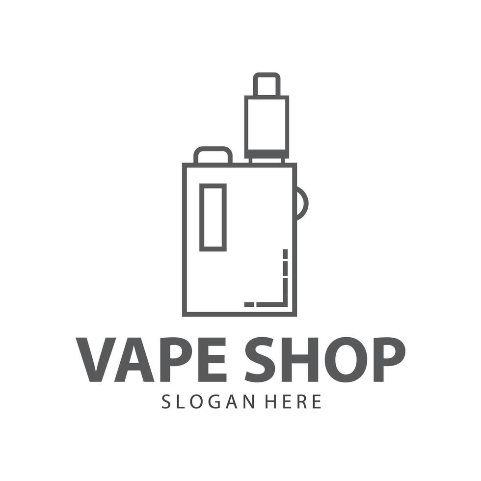 Vape Store logo Design graphic vector