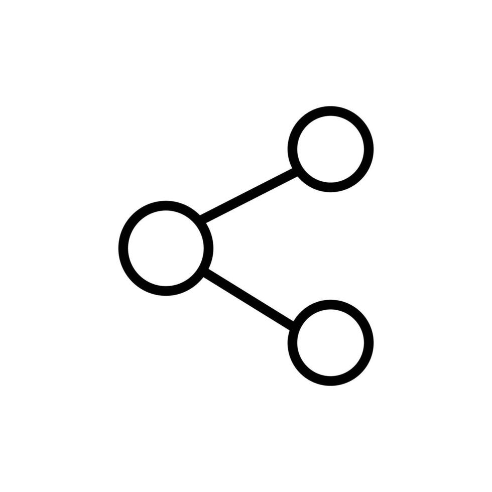share link icon vector