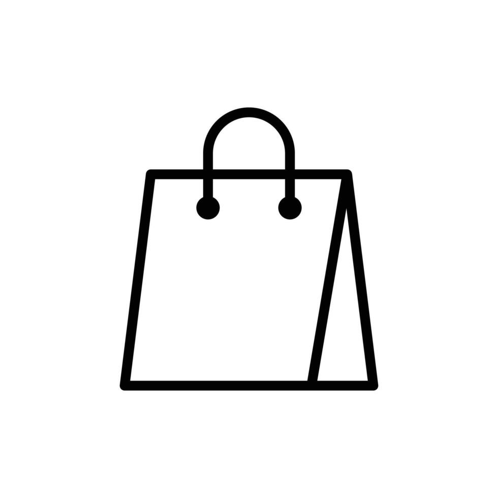 Shopping Bag icon vector