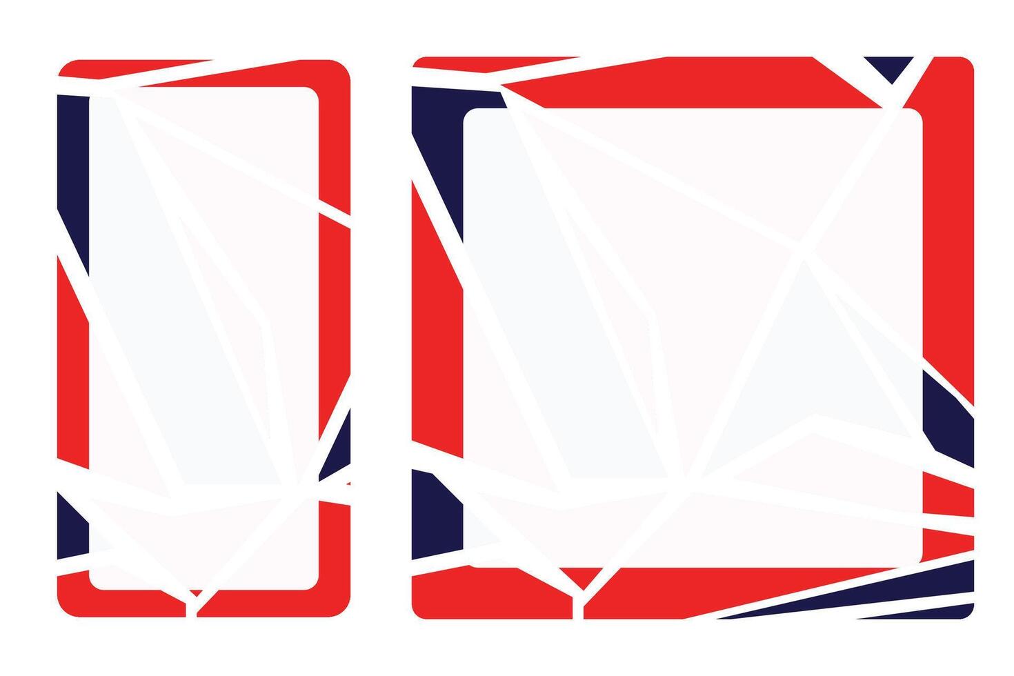 Social media frame with Independence Day theme for your graphic resource vector