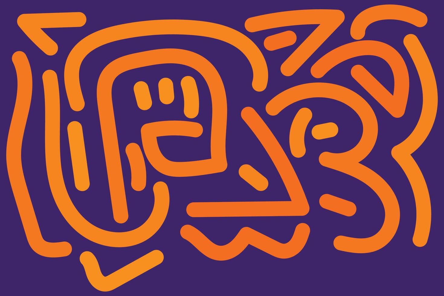 Halloween abstract doodle Background for Your Graphic Resource vector