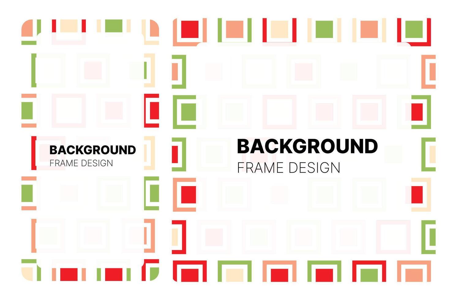 Social media frame with Watermelon theme Color for your graphic resource vector
