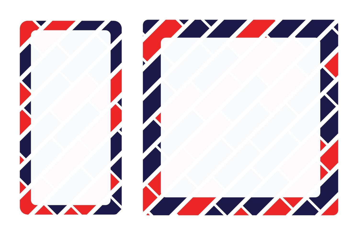 Social media frame with Independence Day theme for your graphic resource vector